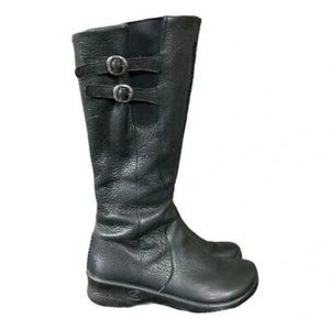 Keen Bern Baby Bern Leather Boots Black Size 7